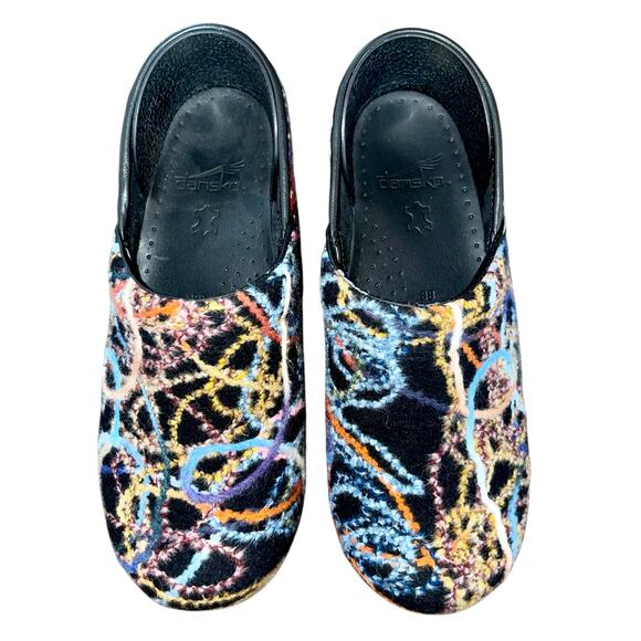 Dansko Clogs Scribble Confetti - Picture 2 of 10